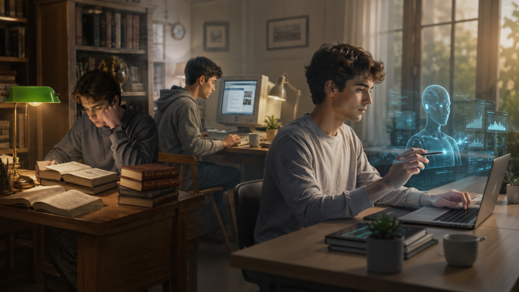 From Books to Google to AI