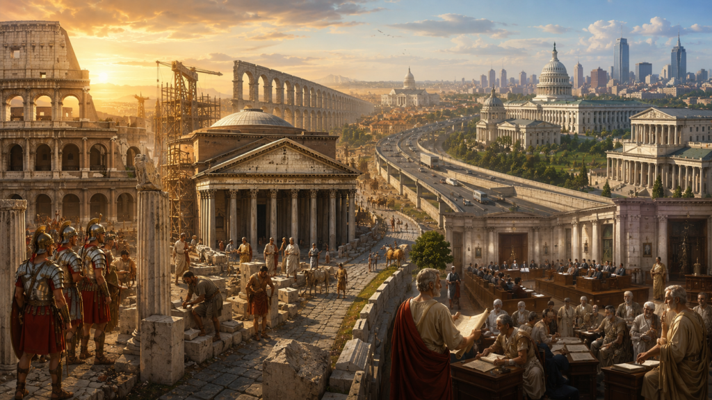 The Roman Empire: Rise Expansion and Fall