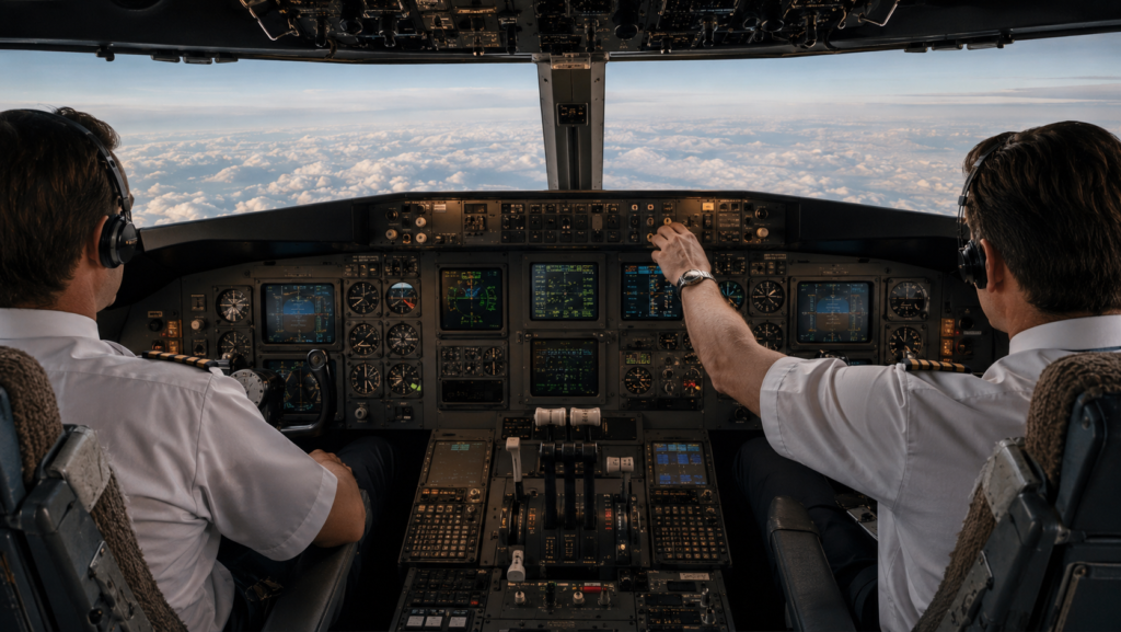 flight cockpit