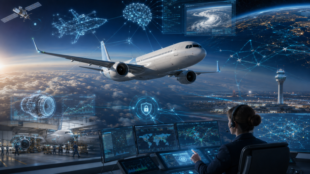 modern flight wallpaper